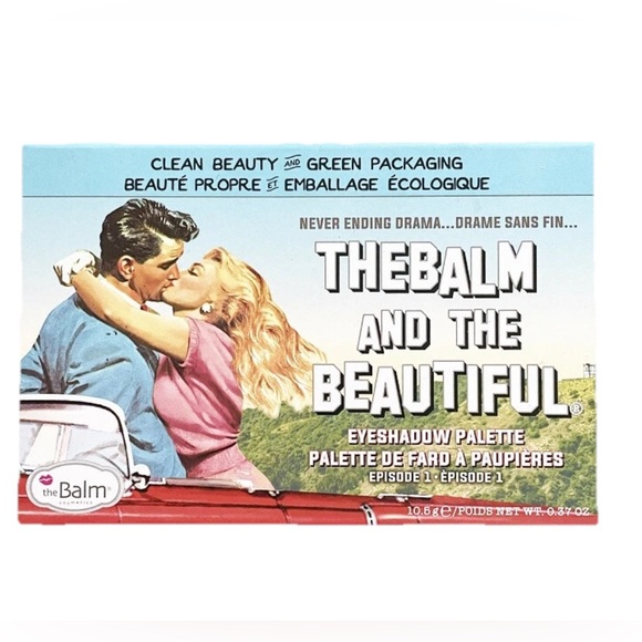 theBalm And The Beautiful Eyeshadow Palette Episode 1 Clean Beauty 8 Shades - Picture 2 of 4